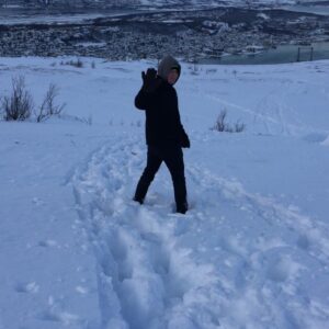 Kathrin Fricke Instagram - Spackige Fotoposen im Schnee