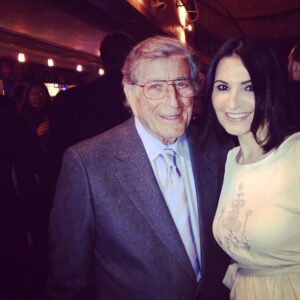 Kathrine Narducci Instagram - Me and mr tony bennette #tonyBennette #Legends #Singers