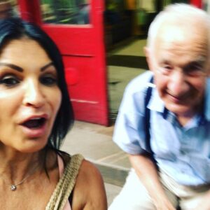 Kathrine Narducci Instagram - #tbt  #rip  found this gem of  beautiful Mo the Butcher and vinny vella . I lived on Mott st around the corner from his butcher shop so  i spent many hot summer day’s with Vinny vella and Mo . I always Laughed so hard because vinny would always brake mo’s chops and mo loved it. We BBQ on the street and vinny would offer any stranger food if they stop by . He made everyone die laughing with his old ny stories growing up on Elizabeth street . Big loss for all of #NEWYORK .  @prezwithaz @vinnyvellz #margretann ❤️❤️❤️❤️❤️ #i❤️ny