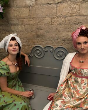 Kathryn Drysdale Instagram - Dressmaking #bridgerton #bts