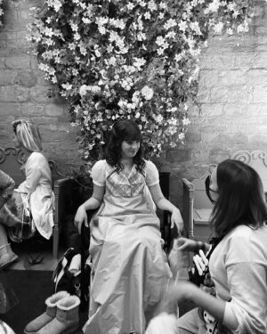 Kathryn Drysdale Instagram - BTS #bridgerton 🖤