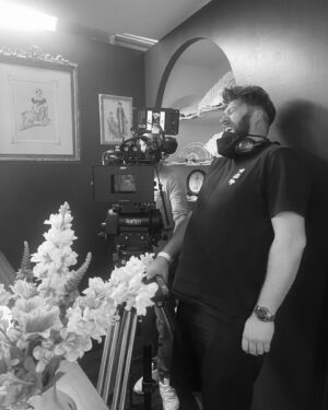 Kathryn Drysdale Instagram - BTS #bridgerton 🖤