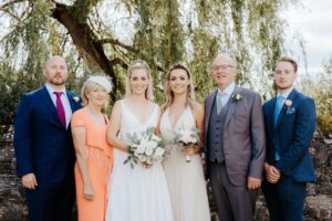 Kathryn Thomas Instagram - Happy Anniversary @padraig.mcl ❤️ 4 years ago today!! Love looking back at all these photos … (thank you again Shane @aspect.photography) What a weekend we had and though it went by in a flash I just remember feeling surrounded by so much genuine, fierce love. The best weekend with the best people.  And to think of everything that’s happened since then…. Our tight knit three became four 👨‍👩‍👧‍👧 I love you all to the moon and back.  To family and friends, forever ❤️
