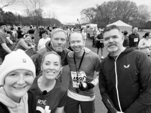 Kathryn Thomas Instagram - A very special @rteoperationtransformation 5k. After a two year absence and the fight of her life  @toniahk shows up and crosses the line like a fucking boss. 🙌  I love you and I’m so so proud of you ❤️ Thinking about everyone today who’s been recently diagnosed with cancer or currently undergoing treatment. you never know if and when cancer is going to visit your door and what the outcome may be but I’ve learnt from my best friend that the power of positive thinking and an absolute belief that life is for living should never be underestimated.  Big shoutout  to  @toniahk security today 😁 @shanekenny77 @padraig.mcl @riggersrecipes ❤️❤️❤️❤️❤️❤️