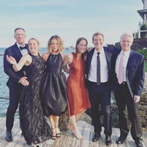 Katie Aselton Instagram - @markduplass and I take the role of wedding guest VERY seriously. what a beautiful day celebrating @kelseytynan and @ev_ol14... family is just the best and love is so awesome. ❤️