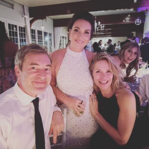 Katie Aselton Instagram - @markduplass and I take the role of wedding guest VERY seriously. what a beautiful day celebrating @kelseytynan and @ev_ol14... family is just the best and love is so awesome. ❤️