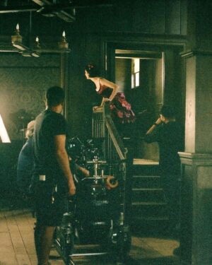 Katie Findlay Instagram - Small @thecwwalkerindependence costuming dump so we can talk about how @moontoy is a galaxy brain genius. (I know these are all “costumes in motion” shots Marian, don’t kill me) 📸 : @ashguz