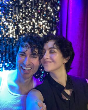 Katie Findlay Instagram - Galaxy boys with inner corner highlights. I am lucky and have beautiful friends. @manupvancouver take my patronage, take my money, take my kidneys whatever.