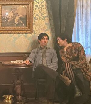 Katie Findlay Instagram - We shot these next two episodes at the same time, so I have NO idea what happens this week/isn’t a spoiler. But for every episode I can’t remember, there’s an artfully framed shot of me loving @matt_barr_ from a distance and me bugging the shit out of @iamlawrencekao so that’s what we’re doing. @thecwwalkerindependence #WIndy