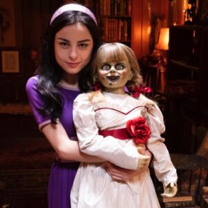 Katie Sarife Instagram - HAPPY HALLOWEEN! Here are some of our favorite memories together. @annabellemovie 👻