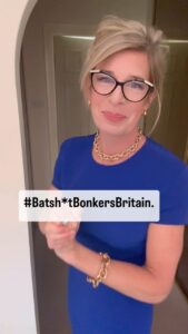Katie Hopkins Instagram - BREAKING NEWS: Batsh*t Bonkers Britain. #katiehopkins