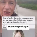 Katie Hopkins Instagram - Water leaks everywhere. Get ready for hosepipe bans and water shortages. PURE GREED BY SOUTH WEST WATER & PENNON GROUP. message for CEO Susan Hall @southwestwater @devonlive #PennonGroup