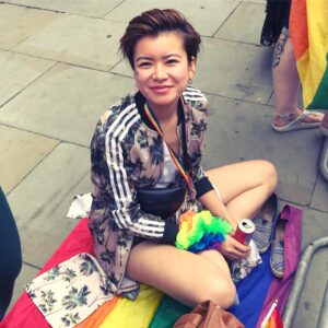 Katie Leung Instagram - Love is love is love. Here for my LGBTQ  fam. 🏳️‍🌈 #londonpride #londonpride2019 #pride 📸:@fast_tangerine