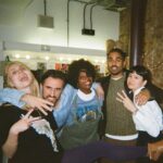 Katie Leung Instagram - Class of 2002 @ the pre pre reunion reunion/dressing room #thecomeuppance @almeida_theatre ❤️💀