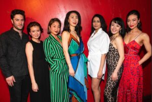 Katie Leung Instagram - I love these betches 🔥 #whitepearl @royalcourttheatre 📸 by @woollercom
