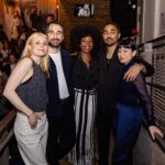 Katie Leung Instagram - ‘I feel smart and talented and full of promise and good at things and like I have a bunch of amazing friends’ with these Fab Four! Come see our show The Comeuppance @almeida_theatre. On til 18th May. Link in bio for tickets 🎟️🥳🫶