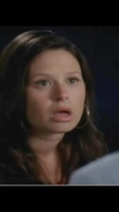 Katie Lowes Instagram - That time I was on Grey’s Anatomy and i was like a little tiny baby and i got to act with my all time fave @iamsandraohinsta