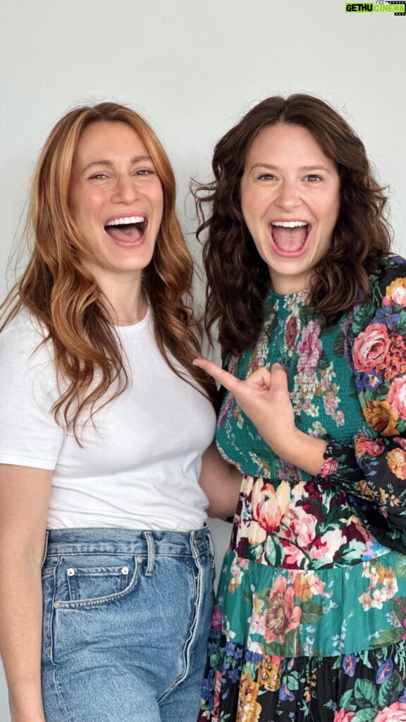 Katie Lowes Instagram - We met swapping apartments (NYC LA) in what feels like a million years ago, and over time, @ktqlowes has become one is the most important people in my life. 💗 She helped bring me out of a very very dark place after Dover was born, and I’ll never forget it. She’s also the loveliest funniest human, a brilliant actress (you prob saw her on Scandal!), and podcast host of @katiescrib by @shondaland and @iheartradio. 💗 She’s been asking me teach how I balance motherhood, my work life and have so much damn fun while doing it, so when I told her I was putting out a new webinar teaching exactly that she made this very cute and fun video for you! 💗 Are you a @scandalabc or @katiescrib fan? Share with us below! 👇🏼 And be sure to sign up for THIS IS WHO I AM NOW, link in bio @robynyoukilis 💗