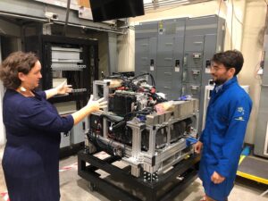 Katie Porter Instagram - Did you know that today is Hydrogen and Fuel Cell Day? I'm proud to represent a district that leads on innovation, and this week, I had the opportunity to learn from the researchers about the cutting-edge work happening at the UCI National Fuel Cell Research Center.