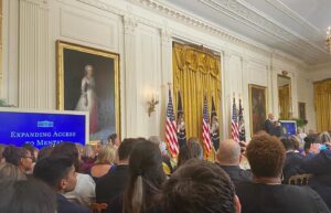Katie Porter Instagram - I recently joined @POTUS as he announced new steps to implement my law to finally bring parity to mental health coverage. Until every insurer treats mental health the same as physical health—and every American gets the care they need—we cannot let up on oversight and enforcement.