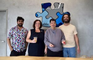 Katie Porter Instagram - It was great to visit Able Coffee Roasters, an Orange County small business committed to providing good-paying jobs for people with autism and other disabilities. I'm grateful our community works hard to include all our neighbors in the workforce. #WorldAutismAwarenessDay