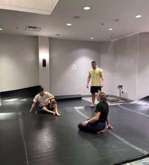 Katlyn Chookagian Instagram - fight week hotel work outs 

feeling strong af

🔥💪🏽🌴