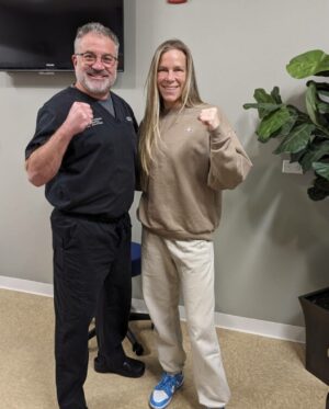 Katlyn Chookagian Instagram - Just finished my final HBOT treatment before I head to Miami for #UFC299 ! My HBOT experience at @hmshbot has taken my training to the next level. Lets goooo 🔥🔥🔥 

Head over to @hmshbot learn more about how HBOT can help athletes with training & recovery.