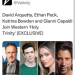 Katrina Bowden Instagram - Excited about this one! 🤠 #UnholyTrinity