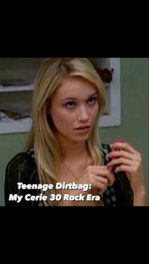 Katrina Bowden Instagram - I was 17 when I started playing Cerie. And we all know 17 is the ultimate teenage dirtbag age 😂