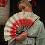 Katrina Bowden Instagram - Such a special experience in a historic Kyoto townhouse that is over 100 years old. Wearing kimono during a matcha tea ceremony followed by a lesson in calligraphy is something I will never forget ❤️🇯🇵 @orizuruya_kyoto