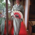 Katrina Bowden Instagram - Such a special experience in a historic Kyoto townhouse that is over 100 years old. Wearing kimono during a matcha tea ceremony followed by a lesson in calligraphy is something I will never forget ❤️🇯🇵 @orizuruya_kyoto