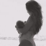 Katrina Scott Instagram - It’s #NationalBreastfeedingWeek and while many of us already know the benefits, we may not realize the privilege it is to be able to choose to breastfeed. When I rushed back to work with Isabelle, she stopped latching and it felt absolutely devastating. It was something I dreamt of being able to do for her. I had no idea that even leaving for a day would interfere with what I wanted to do as a mother. With our 2nd Colette, I made a lot of sacrifices to be able to breastfeed, but it still felt impossible to heal while keeping up with the mental load of work, stress, early calls, and being a mom of two. Breastfeeding took me about 25-30 hrs a week (which is the average). A study shared breastfeeding can take up more time than most full-time jobs. This is why Paid Leave is so important for mothers at home, so we can heal post birth, take care of our children, make choices like breastfeeding and rest after intense sleepless nights. There are over 3 million births every year in the US, but our country is 1 of only 6 in the entire world that doesn’t offer paid leave. This impacts families and women—disproportionately women of color, women in low-income jobs, and women in service domestic industries—the most. In 2019, only 19% of workers in the US had access to paid family leave from their employers. On top of that, if these women cannot breastfeed, they are left with no choice but to purchase formula which can be really expensive… and more recently, not always reliable. Tack this onto childcare costs. 1 in 4 women in the US returns to work within just 2 weeks of giving birth, because she has no other choice. Companies promise jobs if you return, but that is just after 12 weeks and in many cases, you’re not getting paid. Only 8 states offer paid leave policies and in many cases, we can’t get approved for it. It feels like it’s not only impossible to be a mother, but to also be a working mother. Join me to sign the Paid Leave Petition. Link to sign is in my bio @katrinascott I’ve joined @glamourmag to share this mission and important initiative to help women take care of their health, provide for their children and heal after birth and traumatic births. 🤍