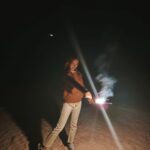 Katy Kung Instagram - Let sparks fly 🎆 多謝咁多位 好盡力咁 幫我影低放煙花嘅相 🥰🥰🥰