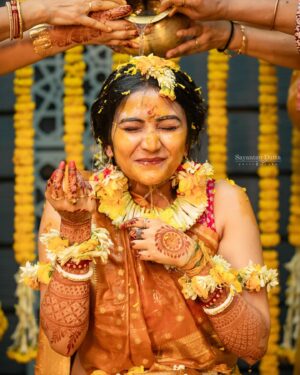 Kaushambi Chakraborty Instagram - Gaaye Holud💛