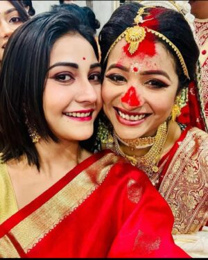Kaushambi Chakraborty Instagram - আর মাত্র কিছুক্ষনের অপেক্ষা. .....❤️❤️‍🔥 সখী 😘😘