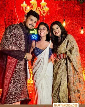 Kaushambi Chakraborty Instagram - আর মাত্র কিছুক্ষনের অপেক্ষা. .....❤️❤️‍🔥 সখী 😘😘