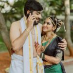 Kaustubha Mani Instagram - Forever and always, I choose you!!! 26.04.2024 ❤🧿 #marriage #married #hitched #weddingphotography #indianwedding #traditions #ethnic #happiness #goal #family . . . . Photography @storiesby.rg MUA @makeoverby_sowmyamanjunath Hairstyle @hair_by_tejaswinigowda Jewels @varaha_silver_redefined Mehandi @mehendistoriesbykiran Nails @posh_nails_lashes