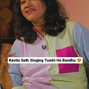 Kavita Seth Instagram - One could listen to @sethkavita sing forever - what a voice!

Watch her breakdown the music in 'Tumhi Ho Bandhu' on Mashable Todd-Fodd!

#MashableToddFodd #MashableIndia

[Tags: Mashable India, Kavita Seth, Tumhi Ho Bandhu, Singing]