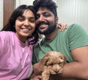 Kavita Seth Instagram - Welcome home Chiku ❤️🐶🌸