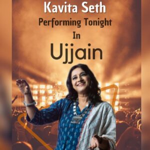 Kavita Seth Instagram - Ujjain waasiyon , I’ll be in your city today! 
Milte hain, jald hi! 

#KavitaSethLive