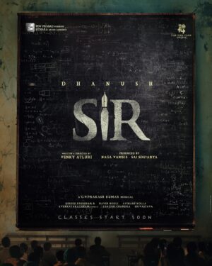 Kavya Sriram Instagram - And here is SIR, for you guys ❤️
Already feel like this one’s gonna be super special✨
Can’t wait!!!!
@dhanushkraja SIR ⭐️
@venky_atluri @sitharaentertainments @gvprakash @kabilanchelliah @sreyas88 @dineshkrishnandop 
#costumedesign #styling #bilingual #telugu #tamil