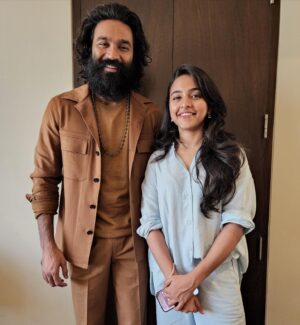 Kavya Sriram Instagram - @dhanushkraja Sir in @zegnaofficial for Sir/Vaathi Promotions. ✨
.
.
#styling