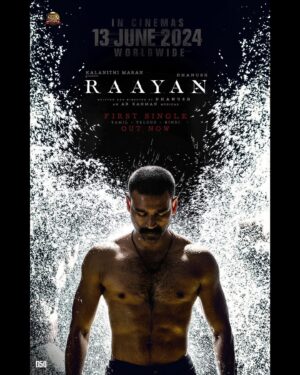 Kavya Sriram Instagram - After the longest wait, the first blast from #RAAYAN is out now🧨 
ADANGAATHA ASURAN🔥
Written and Directed by @dhanushkraja sir⭐️
An @arrahman Musical 🧨
@prabhudevaofficial choreography🕺
WHAT A LEGENDARY COMBO!✨

@sunpictures @omdop @jacki_artdirector @kabilanchelliah @editor_prasannagk @selvaraghavan @joinprakashraj @iam__sjsuryah @sundeepkishan @kalidas_jayaram @aparna.balamurali @dushara_vijayan @sreyas88 @menon_venkatesh @kenkarunaas @varusarathkumar 

Assisted by- @by_sarana & @_.kaviyavelusamy_ 🔥

#costumedesign #d50