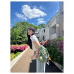 Kawaguchi Yurina Instagram - かわいいリュック🌻 #川口の私服