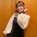Kayako Abe Instagram - ♪ イベント司会のお仕事でした💫 衣装 👗 @snidel_official 👠 @dianashoespress 👂🏻　@mimi33_official
