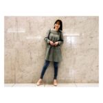 Kayako Abe Instagram - デニム☺️ 今日暑いね！☀️☀️☀️ （衣装は提供して頂いたものです）