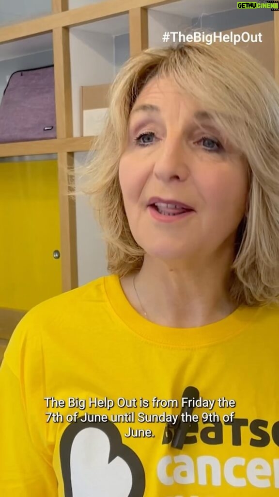 Kaye Adams Instagram - #Repost @thebighelpout Exciting news! @kayeadamsofficial launched the #TheBigHelpOut at @beatsoncharity West of Scotland Cancer Centre. As Adams says, there are many easy ways to #LendAHand at the centre, from gardening to friendly chats with patients. You can find causes you’re passionate about using the app bit.ly/BHOApp-FB or join #TheBigHelpOut by volunteering for a charity, during June 7th-June 9th! ✋💚 Download the app and find volunteering opportunities near you 👉 link in bio #Scotland #Volunteering #Volunteer