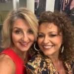 Kaye Adams Instagram - Having an absolute ball with this one on the @loosewomen Live tour! @nadiasawalha #loosewomen #girlsontour #ladiesontour