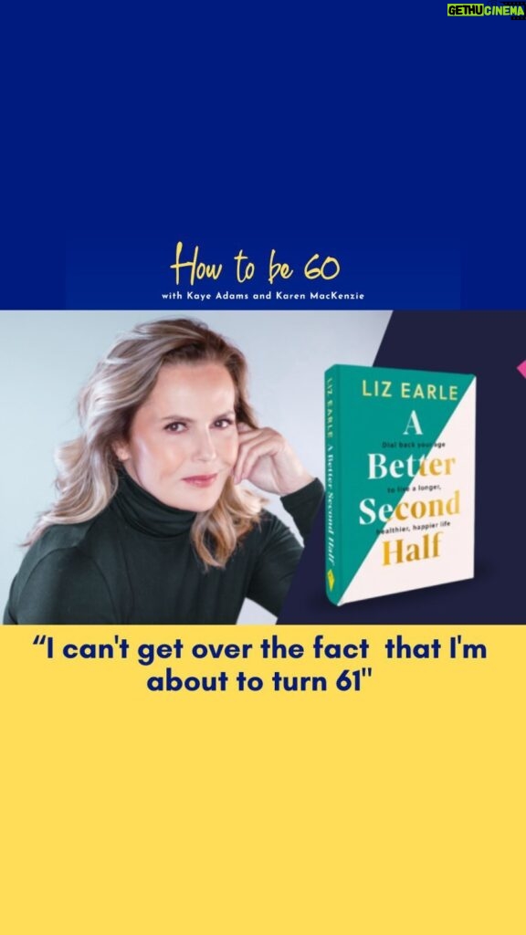 Kaye Adams Instagram - ⭐️ Liz Earle on Embracing Aging: Redefining Beauty and Wellness ⭐️ Join us as @lizearleme discusses the importance of embracing aging with positivity. Liz shares her journey from being reluctant to accept her age to proudly celebrating it. Discover her thoughts on anti-aging versus pro-aging, and how she redefines beauty and wellness for women over 60. Liz Earle’s latest bestseller “A Better Second Half: Dial Back Your Age to Live a Longer, Healthier, Happier Life” is available from all good bookstores. Get in touch with your feedback at podcast@htb60.com