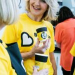 Kaye Adams Instagram - Really proud to be supporting @beatsoncharity as part of @thebighelpout (though I wouldn’t recommend asking me to make your coffee!) The Beatson Cancer Charity do incredible work supporting patients and their families as they go through treatment and beyond and I’m a very proud ambassador for them! The Big Help Out runs from 7-9th June and the Beatson are always looking for capable (or not so capable in my case) hands to help out - maybe this is your chance to try it out and see if volunteering could become a part of your life?